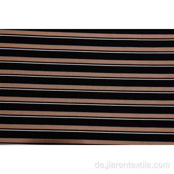 Guter Preis Brown Stripes Bedruckte Stoffe